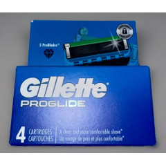 Леза для бритви Gillette ProGlide 4 шт виробництво Німеччина