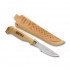 Hunting Finnish knife with a leather case, RAPALA Classic Birch Fish'n Fillet (8.9 cm)