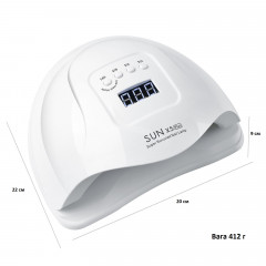 LED-лампа для гель-лаку SUN X5 plus 120 W 36 світлодіодів біла