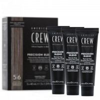 American Crew Medium Ash Men's Hair and Beard Dye 3 x 40 ml