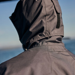 Чоловіча вітровка Gill Aspect для риболовлі та активного відпочинку розмір L темно-сіра