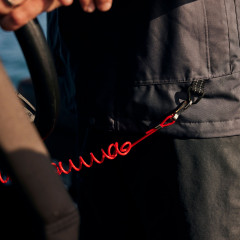 Чоловіча вітровка Gill Aspect для риболовлі та активного відпочинку розмір L темно-сіра