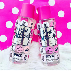 Victoria's Secret Pink Attitude Coconut & Silk Blossom Scented Body Mist 250 ml