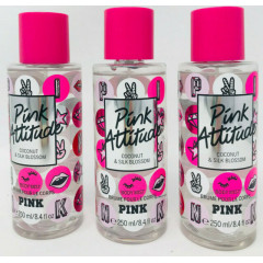 Victoria's Secret Pink Attitude Coconut & Silk Blossom Scented Body Mist 250 ml