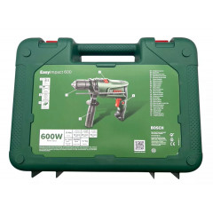 Ударний дриль BOSCH EasyImpact 600 Вт 15 Нм у кейсі
