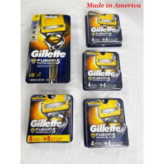 Чоловічий бритвений набір Gillette Fusion 5 ProShield (станок і 22 змінних картриджа) Made in America