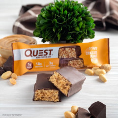 Протеїновий батончик Quest Hero шоколад і арахісове масло 2 шт х 60 г