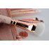 ZOEVA Rose Golden Vol. 2 Gift Set of 8 Brushes in Pink and Cosmetic Bag