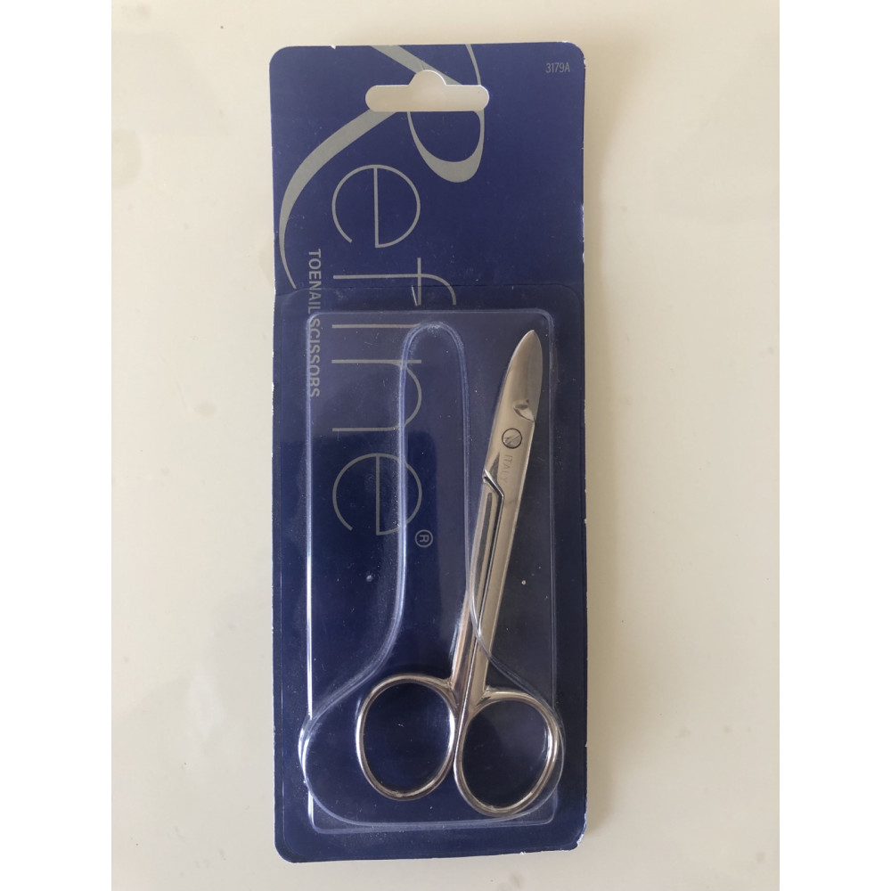 REFINE Long Shank pedicure scissors with extended handles