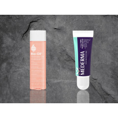 Набір від шрамів і розтяжок олія для тіла Bio-Oil 200 мл і гель Mederma Advanced 20 г
