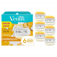 Касети для жіночої бритви Gillette Venus ComfortGlide Olay Coconut 6 штук