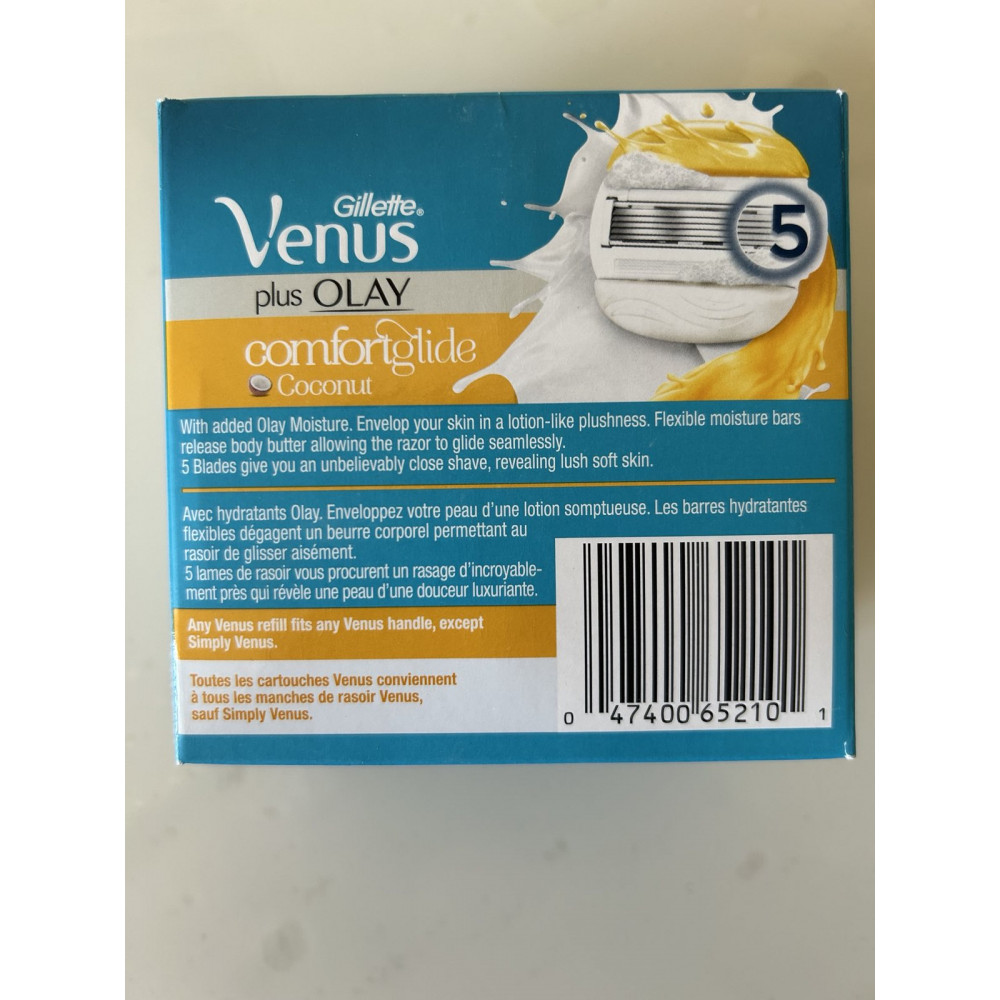 Кассеты для женского станка Gillette Venus ComfortGlide Olay Coconut 6 штук