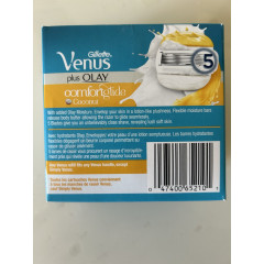 Касети для жіночої бритви Gillette Venus ComfortGlide Olay Coconut 6 штук