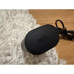 Gillette Labs Heated Razor electric shaver with 1 used razor, 2 new replacement blades, and charging dock