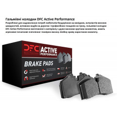 Гальмівні колодки передні Dynamic Friction 1115-1210-00 4 шт