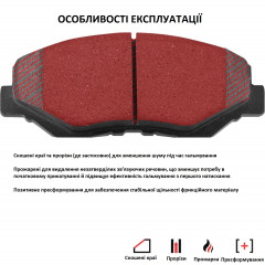 Гальмівні колодки передні Dynamic Friction 1115-1210-00 4 шт