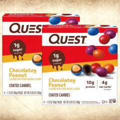 Протеїнові драже з арахісом Quest Candy Chocolatey Peanut 49 г