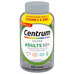 Комплекс вітамінів Centrum Silver 50+ для чоловіків і жінок 325 таблеток термін придатності 06/2025