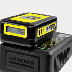 Зарядний пристрій Kärcher Fast Battery Recharger 2.445-080.0 18В без батареї