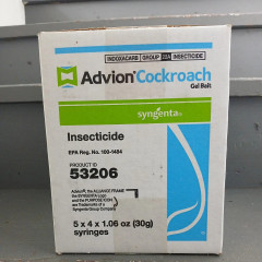 Insecticidal gel for cockroaches Syngenta Advion 20 bottles of 30 grams