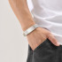 Quanxi Water Jewelry BS-153 unisex silver bracelet