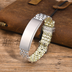 Браслет Quanxi Water Jewelry BS-153 унісекс сріблястий