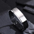 Quanxi Water Jewelry BS-153 unisex bracelet black and silver