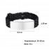 Quanxi Water Jewelry BS-153 unisex bracelet black and silver