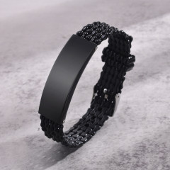 Black bracelet Quanxi Water Jewelry BS-153 unisex