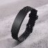 Black bracelet Quanxi Water Jewelry BS-153 unisex