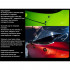 Vinyl wrap for car wrapping 3M 2080 series GP281 Gloss Flip Psychedelic 40 by 40 cm