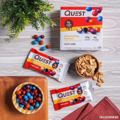 Цукерки з протеїном Quest Nutrition Chocolatey Peanut шоколад і арахіс 49 г