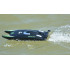 High speed boat with remote control and two batteries included black