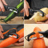 Housekeeper knife for peeling fruits and vegetables black