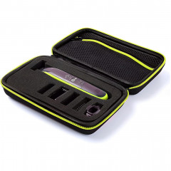 Чохол для зберігання бритви Philips OneBlade QP15/25 чорний розмір 21*12,5*6,5 см