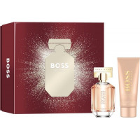Парфумерний набір Hugo Boss The Scent For Her в подарунковій упаковці (туалетна вода 50 мл і лосьйон для тіла 75 мл)