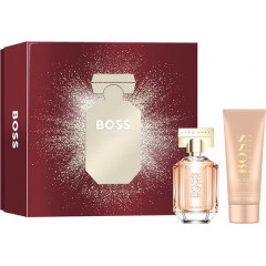 Парфумерний набір Hugo Boss The Scent For Her в подарунковій упаковці (туалетна вода 50 мл і лосьйон для тіла 75 мл)