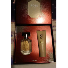 Парфумерний набір Hugo Boss The Scent For Her в подарунковій упаковці (туалетна вода 50 мл і лосьйон для тіла 75 мл)
