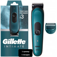 Бездротовий тример для інтимної стрижки Gillette Intimate і 1 насадка-гребінець