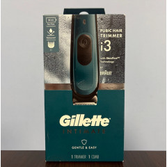 Бездротовий тример для інтимної стрижки Gillette Intimate і 1 насадка-гребінець