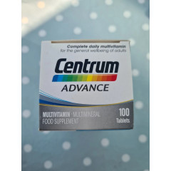 Комплекс вітамінів і мінералів Centrum Advance 100 таблеток уцінка за терміном придатності 10/2024