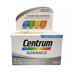 Комплекс витаминов и минералов Centrum Advance 30 таблеток уценка по сроку годности 01/2025