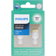 Автомобільна LED-лампа заднього ходу Philips Ultinon 921WLED біла