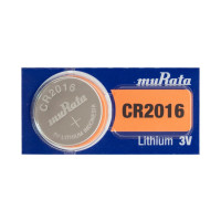 Литиевая батарейка Murata CR2016 3V 85mAh для часов 1 шт