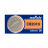 Murata CR2016 3V 85mAh lithium battery for watches, 1 pc