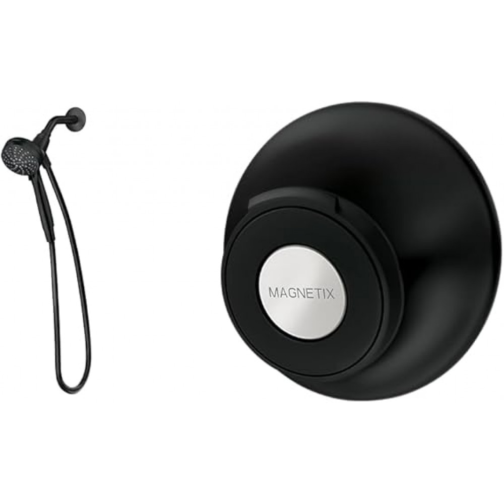 Showerhead Moen 26100BL Engage Magnetix Energetix 6 modes, matte black