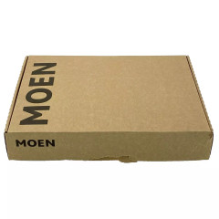 Двоважільний змішувач для раковини Moen T6142BL-9000, матовий чорний