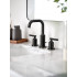 Two-lever sink mixer Moen T6142BL-9000, matte black