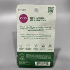 Набір бальзамів для губ Eos Organic Sweet Mint з натуральною олією ши, 2 шт 01264