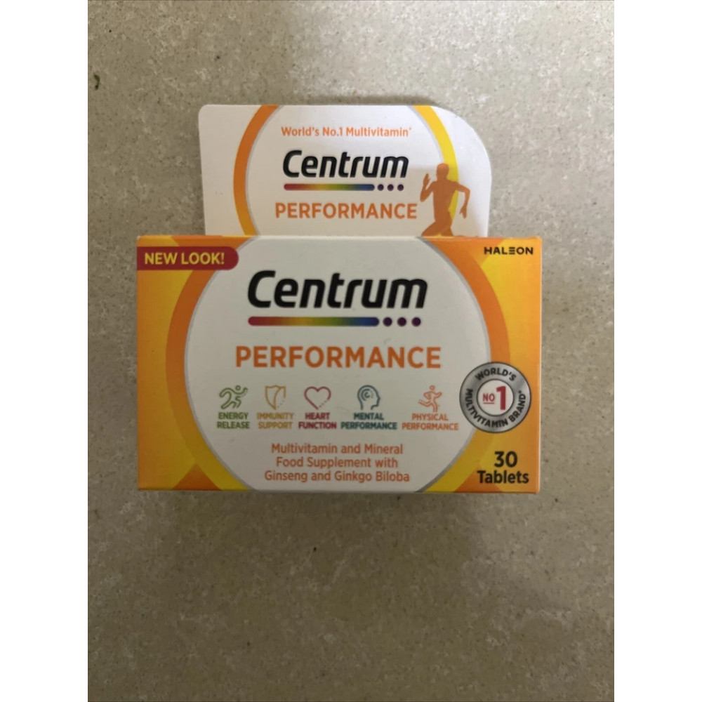Мультивитамины с минералами Centrum Performance для повышения активности 30 таблеток